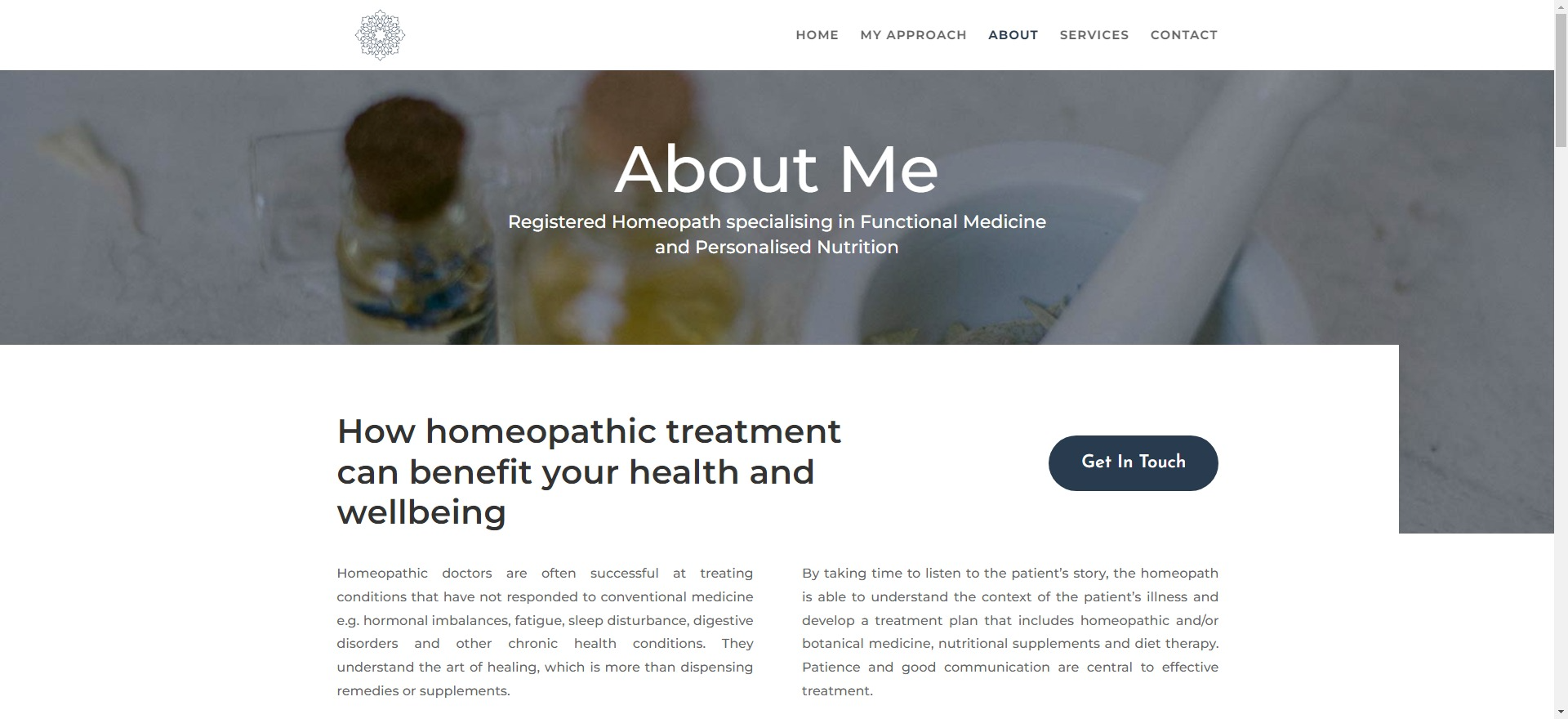 Business Website Design - About